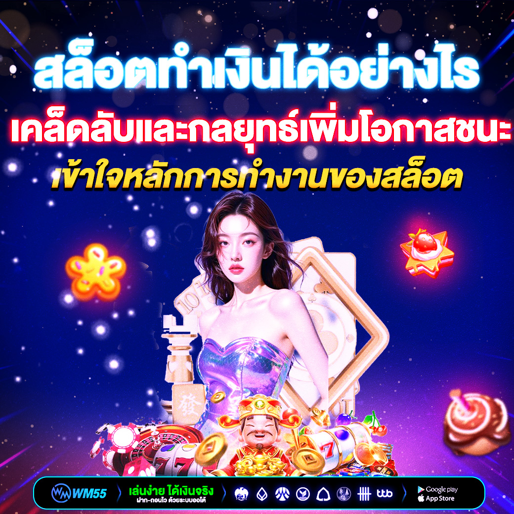 สล็อตทำเงินได้อย่างไร? เคล็ดลับและกลยุทธ์เพิ่มโอกาสชนะ